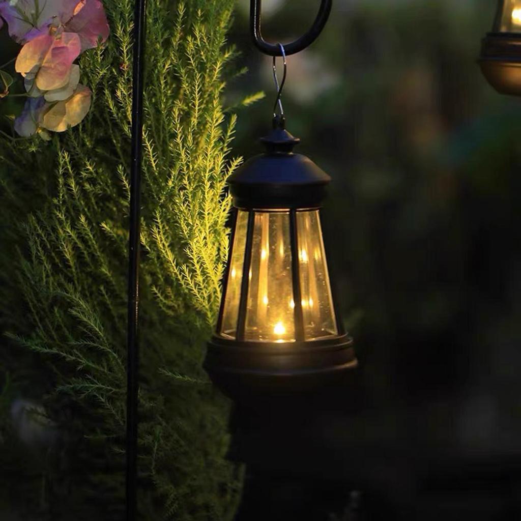 Solar Lamps Waterproof LED Decorative Lamp Solar Outdoor Lanterns For Patio Lawn Pathway Walkway House Driveway Ground Backyard