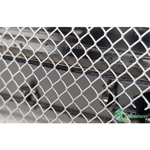 MJ Miniatures 1/35 Scale Modern U.S. Army M551 Sheridan RPG Protection Wire Net Shield Plastic Model Kit Parts MJEZ35007