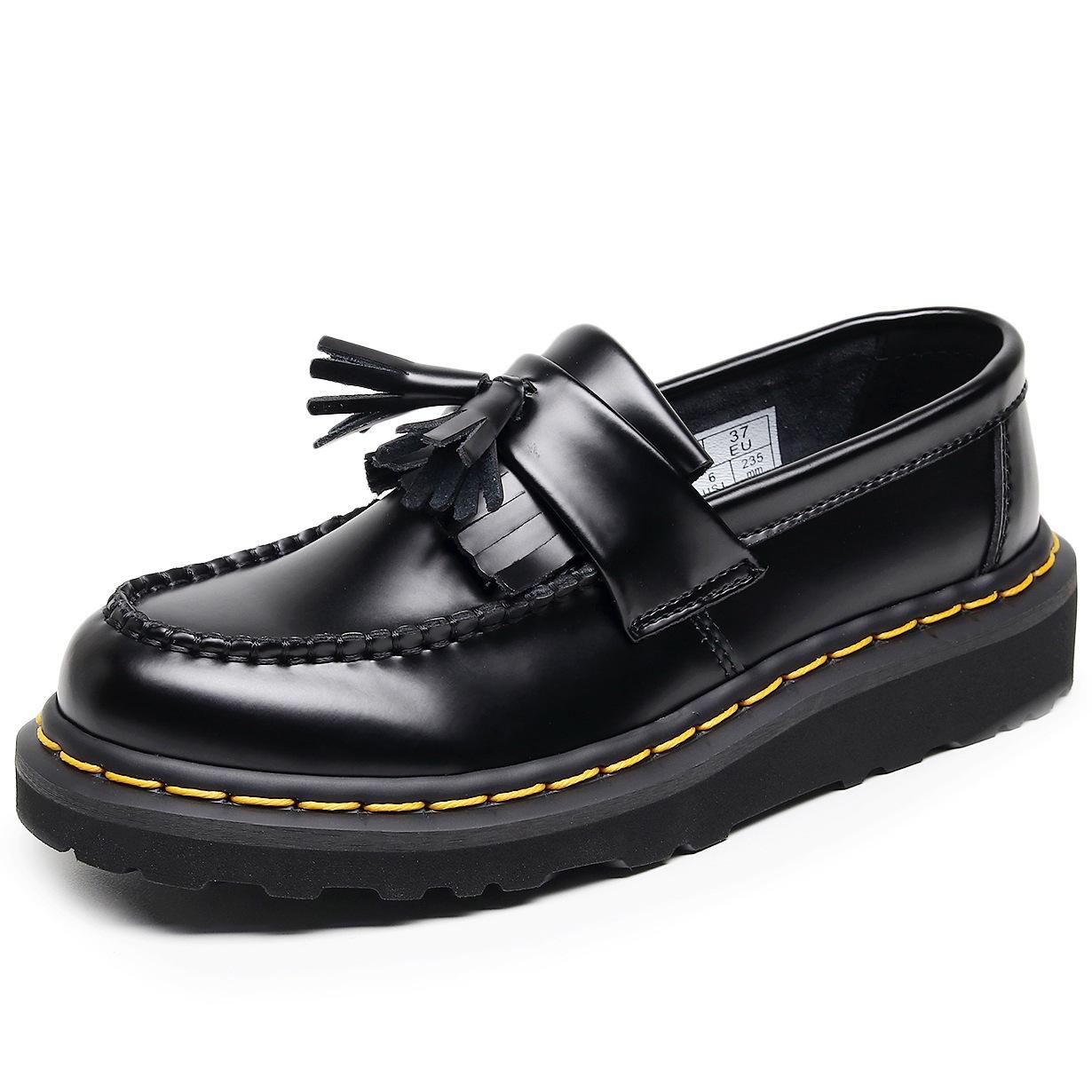 

Не натирают ноги = легкие лоферы с бахромой женские из натуральной кожи низкие маленькие кожаные туфли универсальные рабочие студенческие короткие ботинки 35