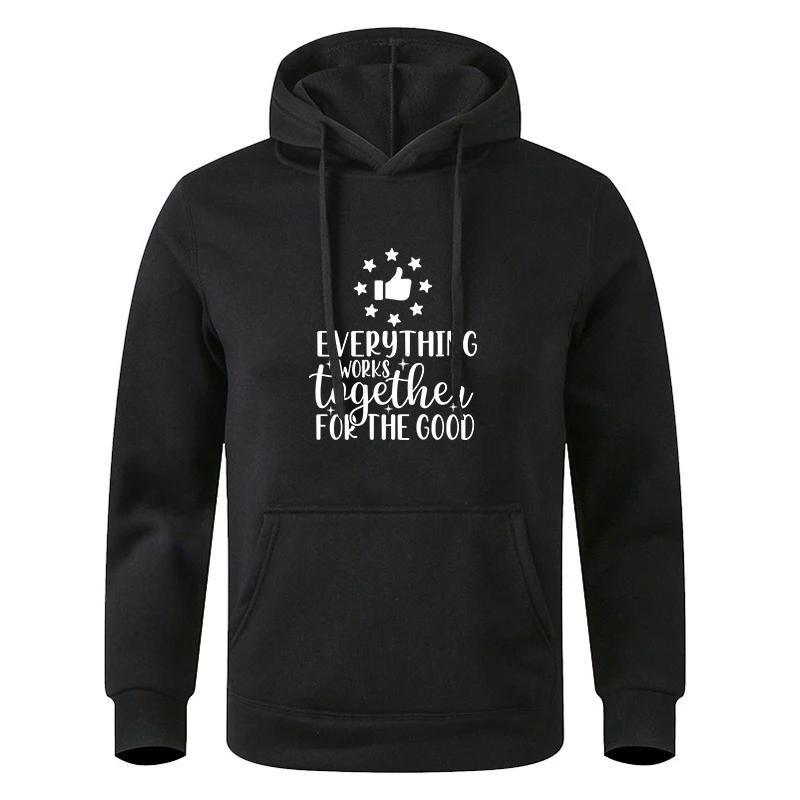 

Black Gray Teens Printed Long Sleeve Autumn Hooded Sweatshirt Sportswear Hoodie 3XL