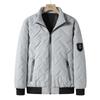 Men's Jacket Autumn and Winter New Men's Cotton-padded Clothes Trendy Short Stand-up Collar Light Cotton Clothes Men's Top