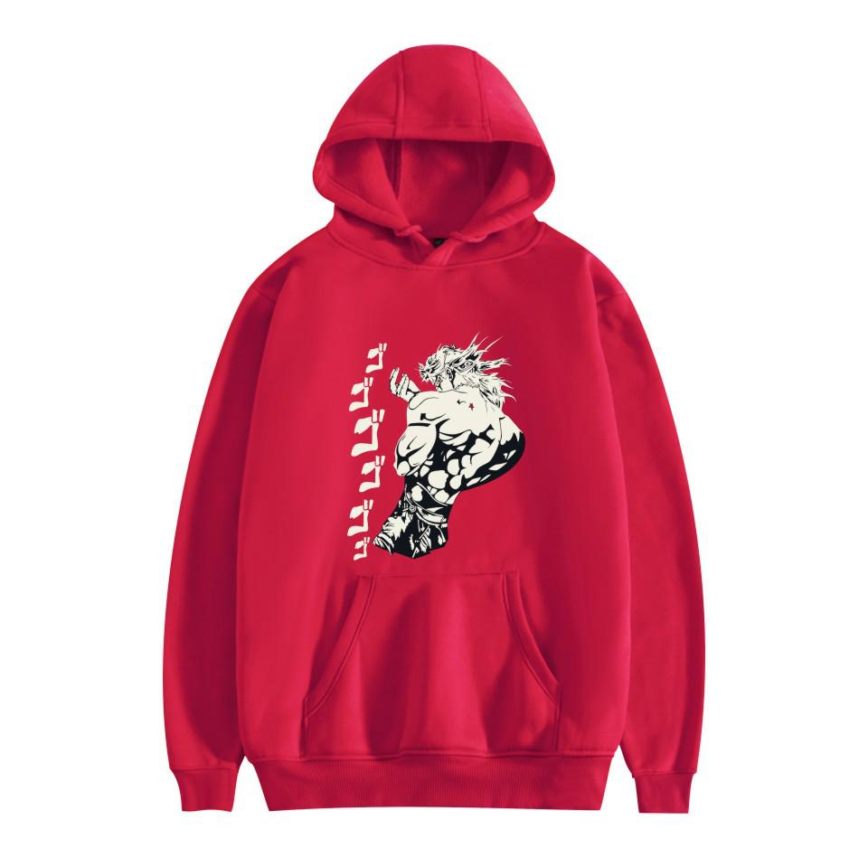 JOJO's Bizarre Adventure Unisex Hoodie - Trendy Autumn/Winter Casual Print Sweatshirt