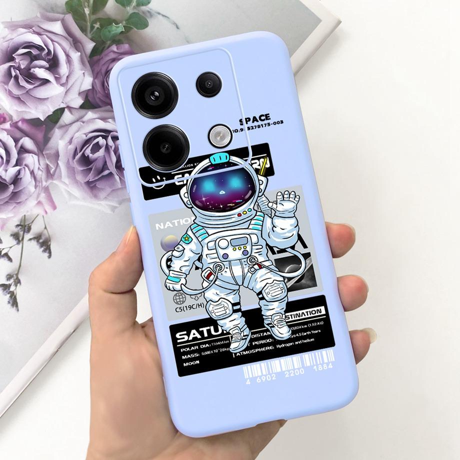 For Xiaomi Redmi Note 13 Pro 5G Phone Case Cow Print Checkered Pattern Soft Liquid Silicone Funda For Redmi Note 13 4G Pro+ Plus