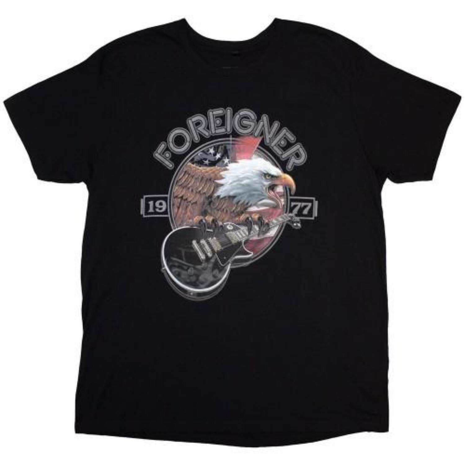 Foreigner Unisex Adult Eagle T-Shirt S