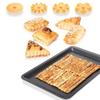 1PC Roller Docker Dough Cutter Tool Food Grade BPA Free Mini Size Lightweight DIY Wave Dough Cutting Tool Kitchen Accessories