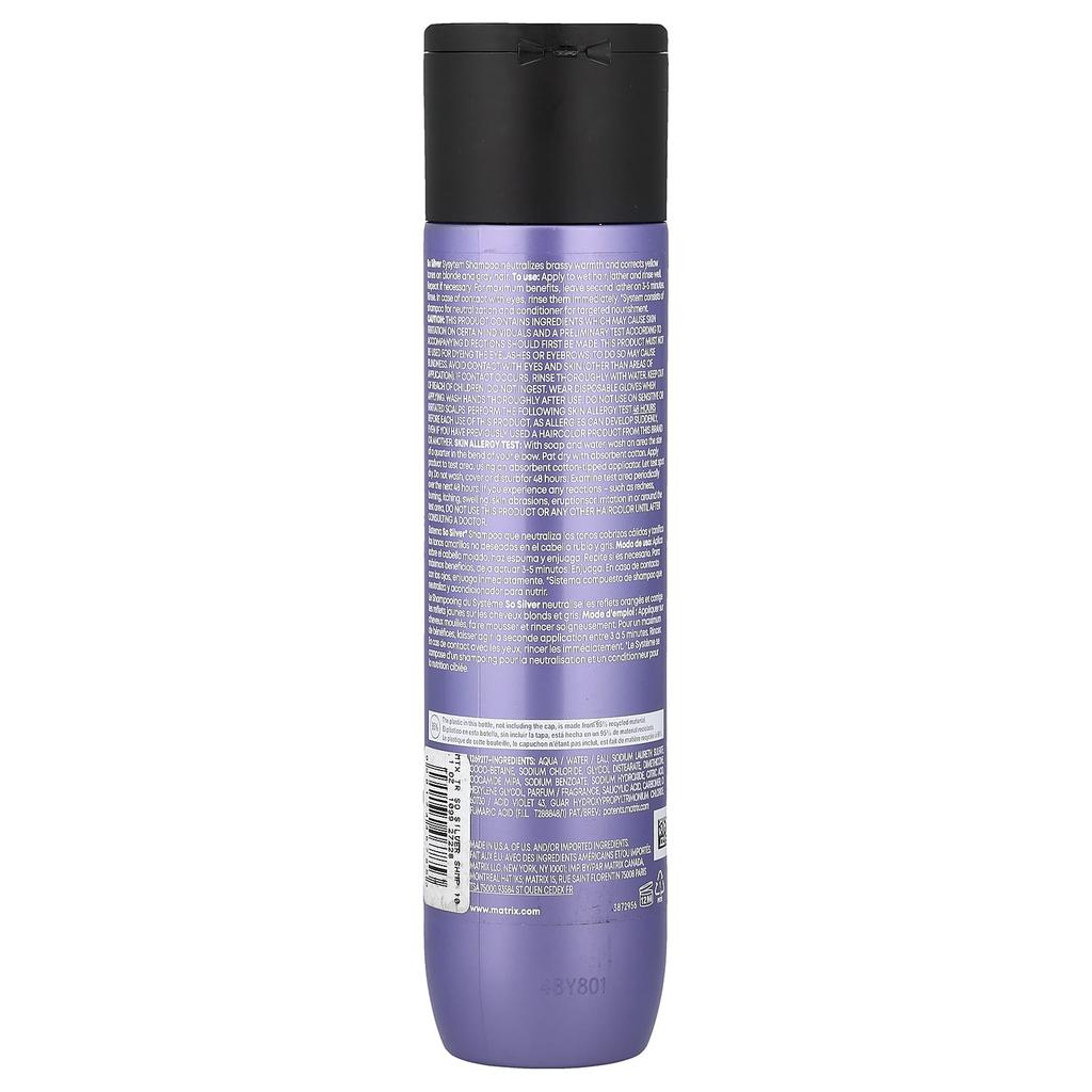 Matrix, So Silver, Fialový šampon, 300 ml (10,1 fl oz)
