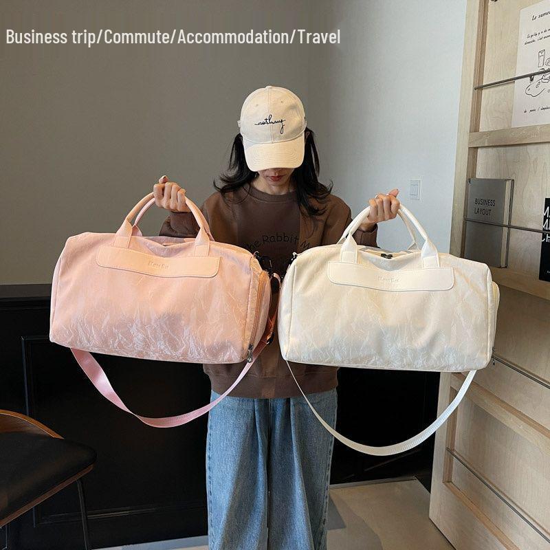 Unisex Travel Bag: Large Capacity, Dry/Wet Separation, Lightweight for Short Trips, Sports, Yoga, and Fitness.