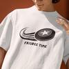 Frisbee Time Unisex Tee: Soft Cotton Casual Outdoors Shirt and Kids Tshirt