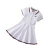 2018 Preppy Style: Simple & Fashionable Lapel Dress for Middle-Aged & Older Girls