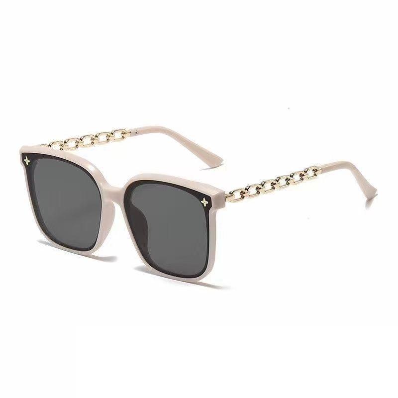 Women Anti Fashion Uv400 Sunglasses Glare Driving Glasses Big Frame Ladies Driver Sun Glasses