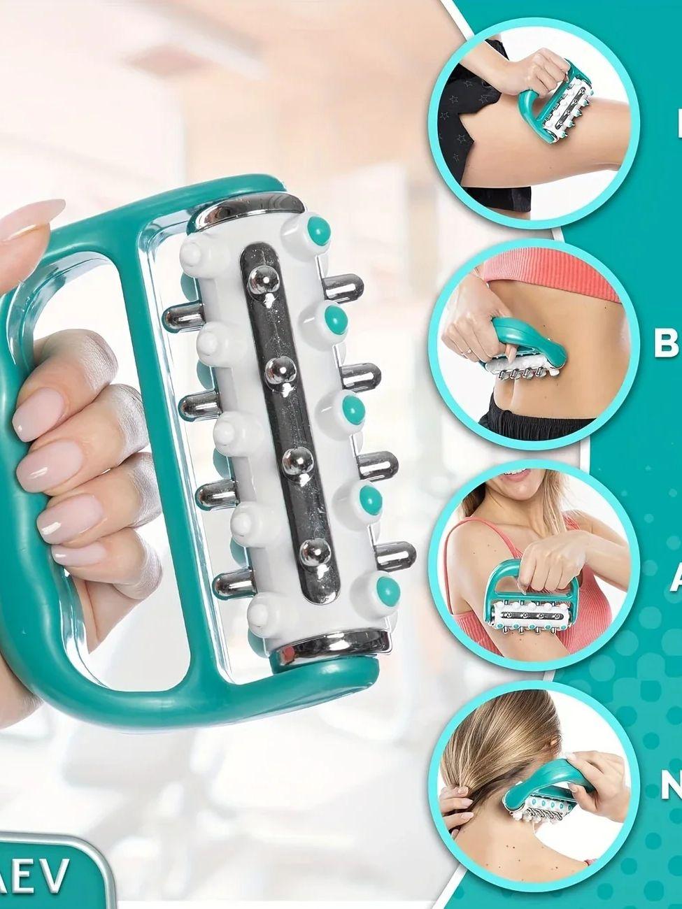 

Портативный ручной для расслабления мягких тканей Легкий в переноске Устройство для личной терапии зелёный