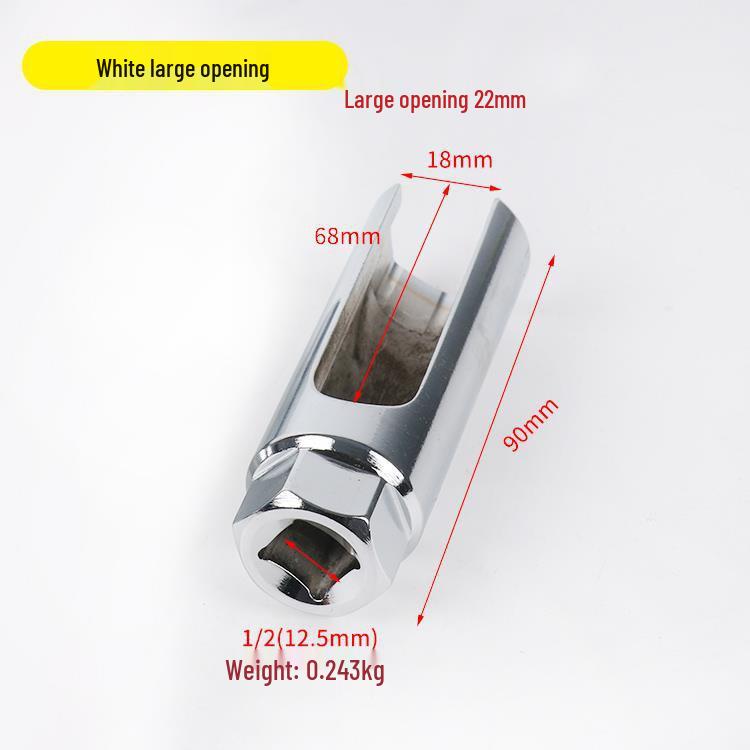 22mm Lambdasonden-Entfernungswerkzeug für Auto - Steckschlüssel für vordere und hintere Sensoren