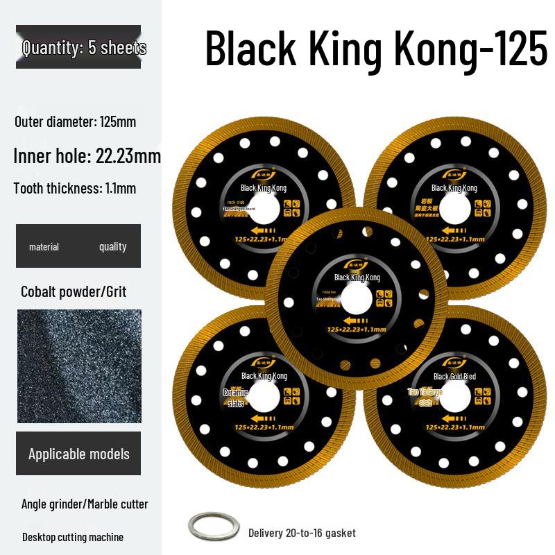 Xinchengfeng Stone Cutting Disc for Angle Grinder – Dry Cut Blade for Jade, Tile, Marble
