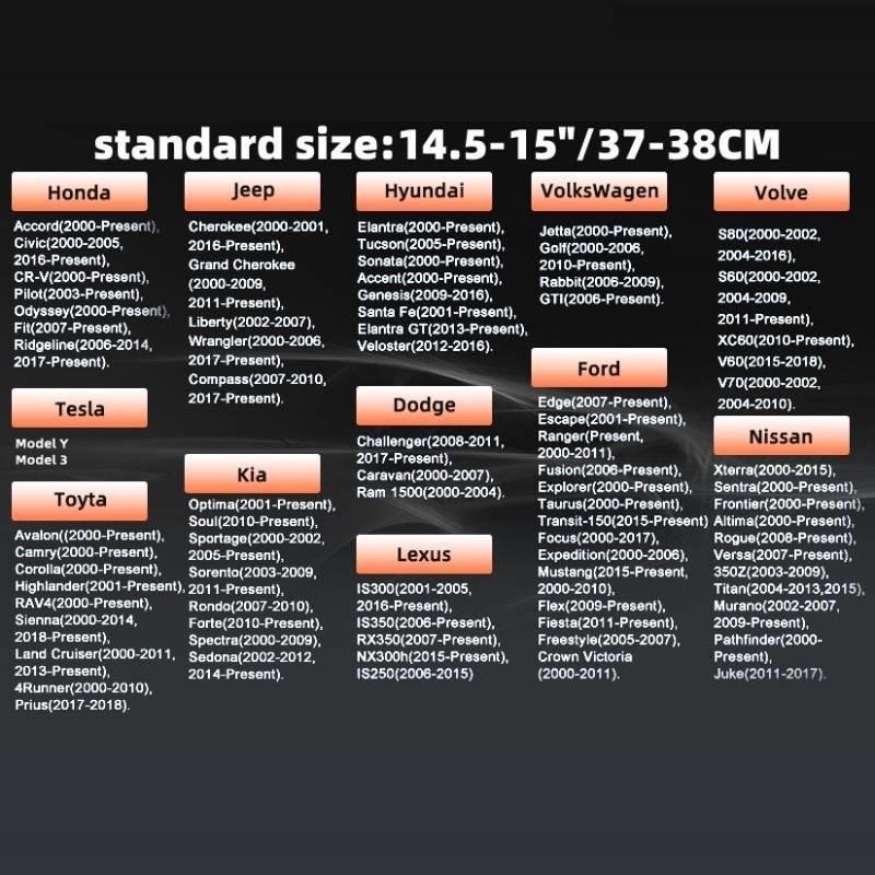 3Pcs 38Cm Carbon Fiber Car Steering Wheel Cover Non-Slip Protective Cover Segmented Car Styling Accessories For 99% Car