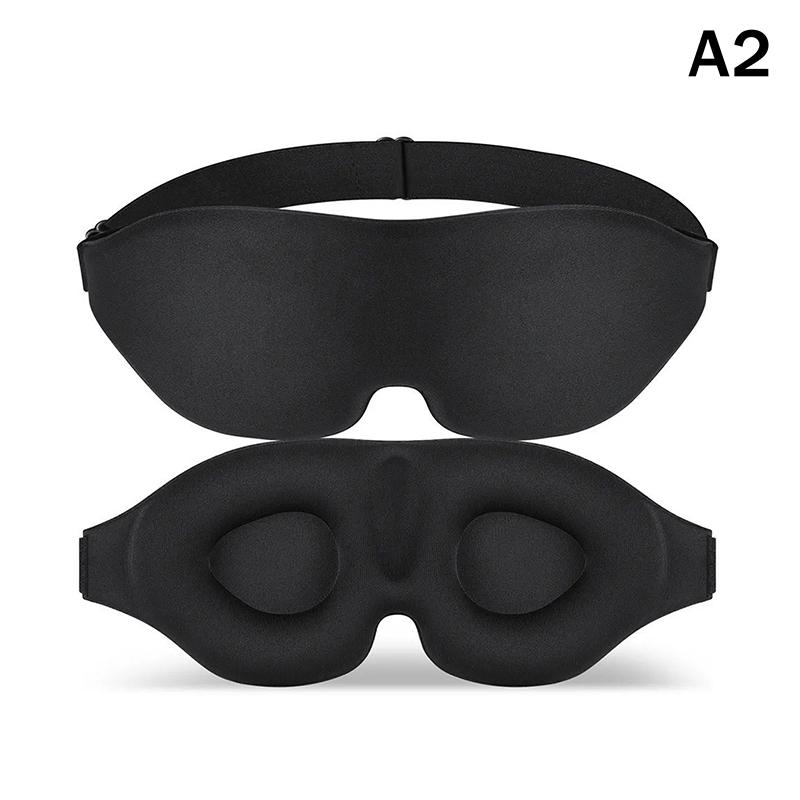 Sleeping Mask Soft Eyepatch Blindfold Blocking The Light Travel Eye Mask For 3D Sleeping Mask Night Sleep Patch Portable