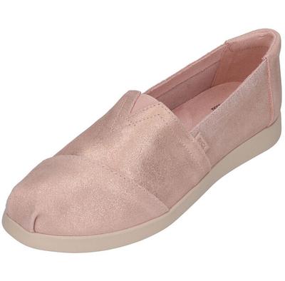 Damenschuhe TOMS Shoes Alpargata plus Espadrille blassrosa Metallic