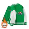 Children's Versatile Baseball Jacket - Spring & Autumn Velvet Cardigan for Boys