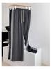 Petite Elastic Waist Wide Leg Drawstring Pants for Women, XS - Slimming, Straight, Casual Style