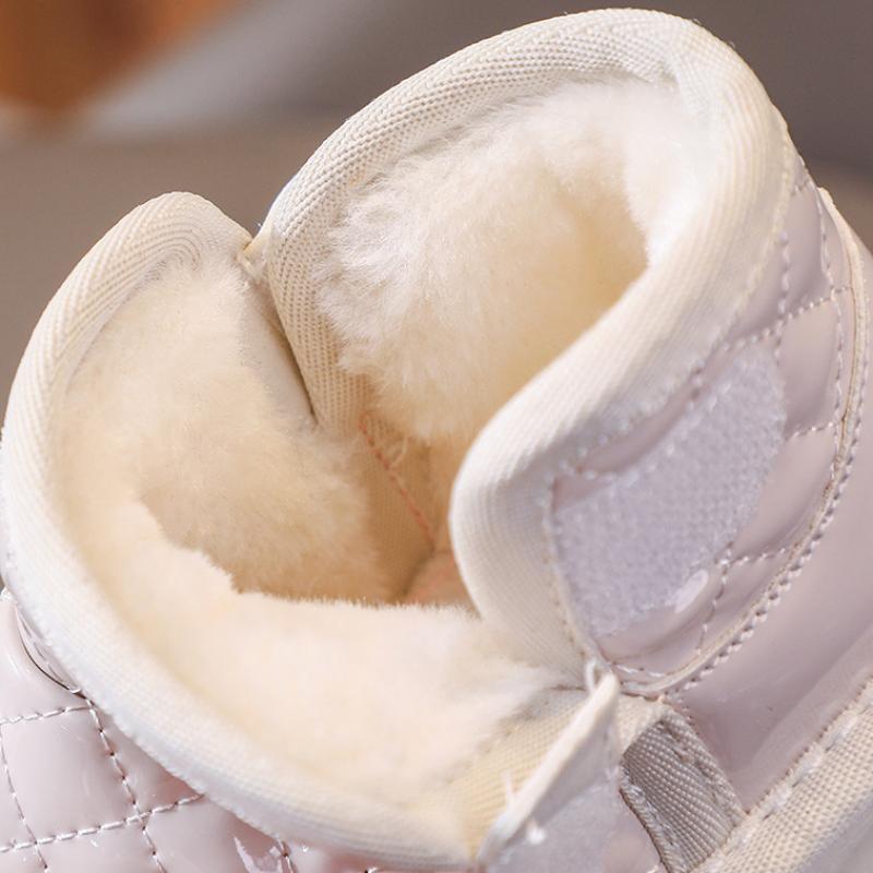 Baby Schneeschuhe Neue Winter Verdickte Baby Baumwolle Schuhe Weiche Sohle Nicht Slip Plüsch Warme kinder Baumwolle Stiefel für jungen Mädchen