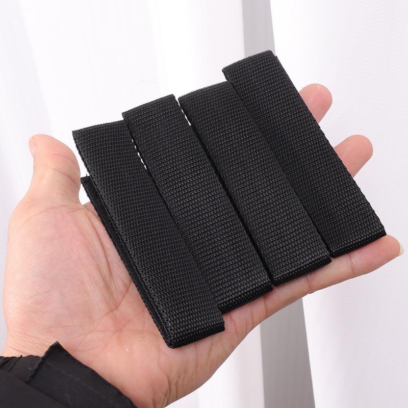 Car Rear Trunk Drawstring Opening Tail Box Cover Magic Tape Fixed Nylon Handle Pull Strap for Tesla Model Y Interior Accessories