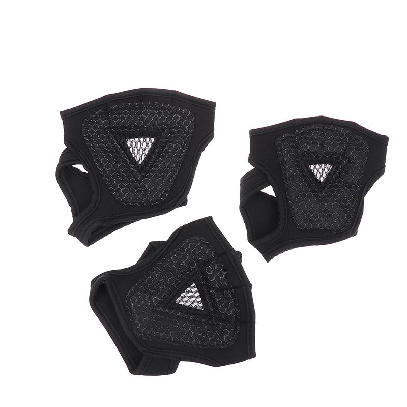 1Pair Hand Wrist Palm Protector Gloves Gym Fitness Heavy Glove Gloves Half Non-Slip Wrist Finger Weightlifting Sport Support