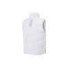 adidas Down Vests Men's White Stand Collar Moderate Other IS0369