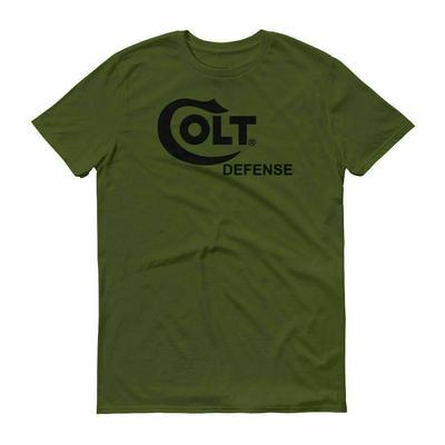 26 Colt Defense Black Logo T Shirt 2nd Amendment Pro Gun Rights Tee Rifle Pistol Unisex T-Shirt