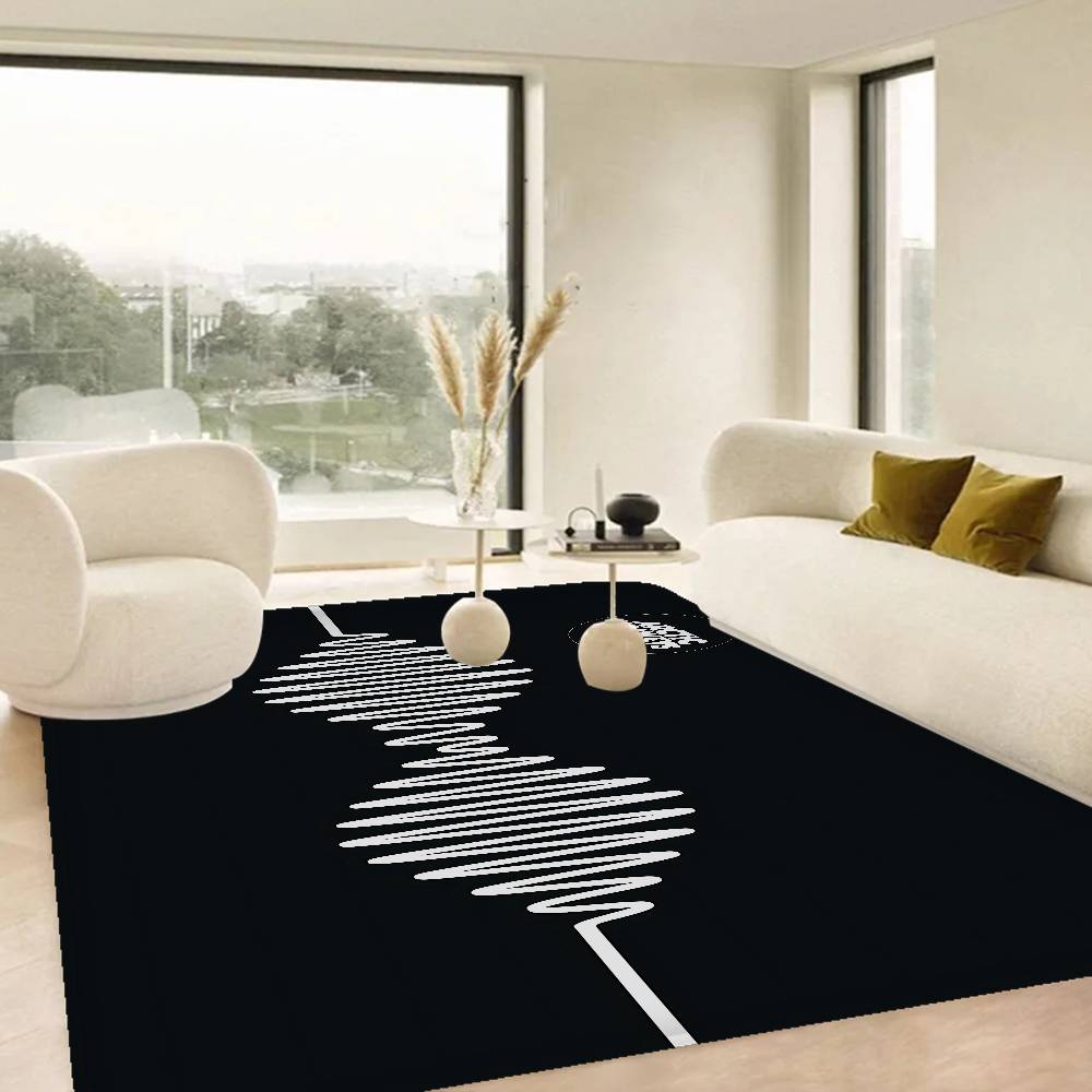 Vintage A-Arctic M-Monkeys Rock Band Room Mats Cheaper Anti-slip Modern Living Room Balcony Printed Welcome Rug