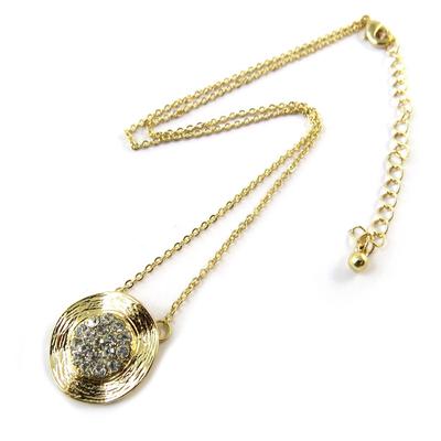[N8794] - Golden 'Sissi' Designer Necklace