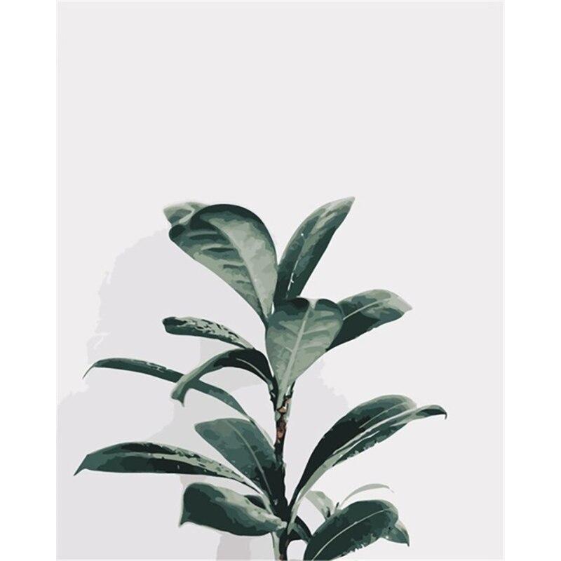 New DIY 5D Diamond Embroidery Scenery Cross Stitch Plant Leaves Diamond Painting Sunset Full Round Drill Home Decor Gift