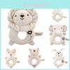 Gbee Organic Cotton Infant Rattle Toy Set For Emotional And Intellectual Development