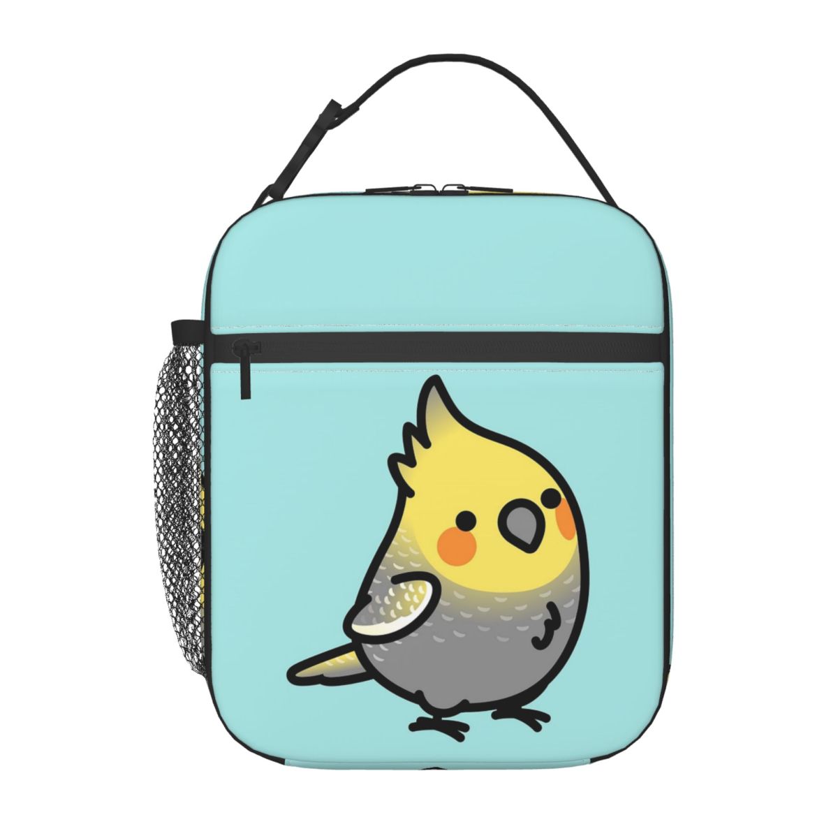Sac à lunch isotherme Calopsitte Perle Potelée pour Femmes Enfants Boîtes alimentaires étanches Sac isotherme One Size