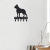 Decorative Black Steel Hook Wall Decor for Hallway Bedroom Storage