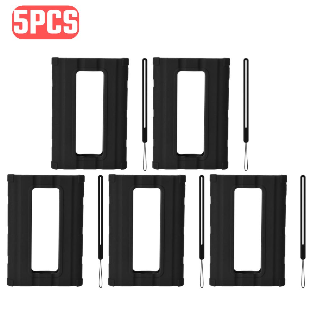 Silicone Case Hard Disk Hard Drive Protective Cover Waterproof External SSD Case with Lanyard for Samsung T7 Shield Portable SSD