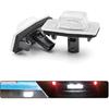2Pcs LED License Plate Lights Number Lamp for Maz'da Miata MX-5 1999-2005/Protege 99-03/Protege5 02-03 Powered by High Power SMD Xenon White LED