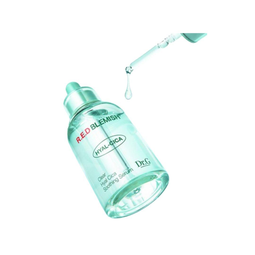 Dr.G Red Blemish Clear Hyal-Cica Soothing Serum Hydrating Calming Facial Serum 50ml