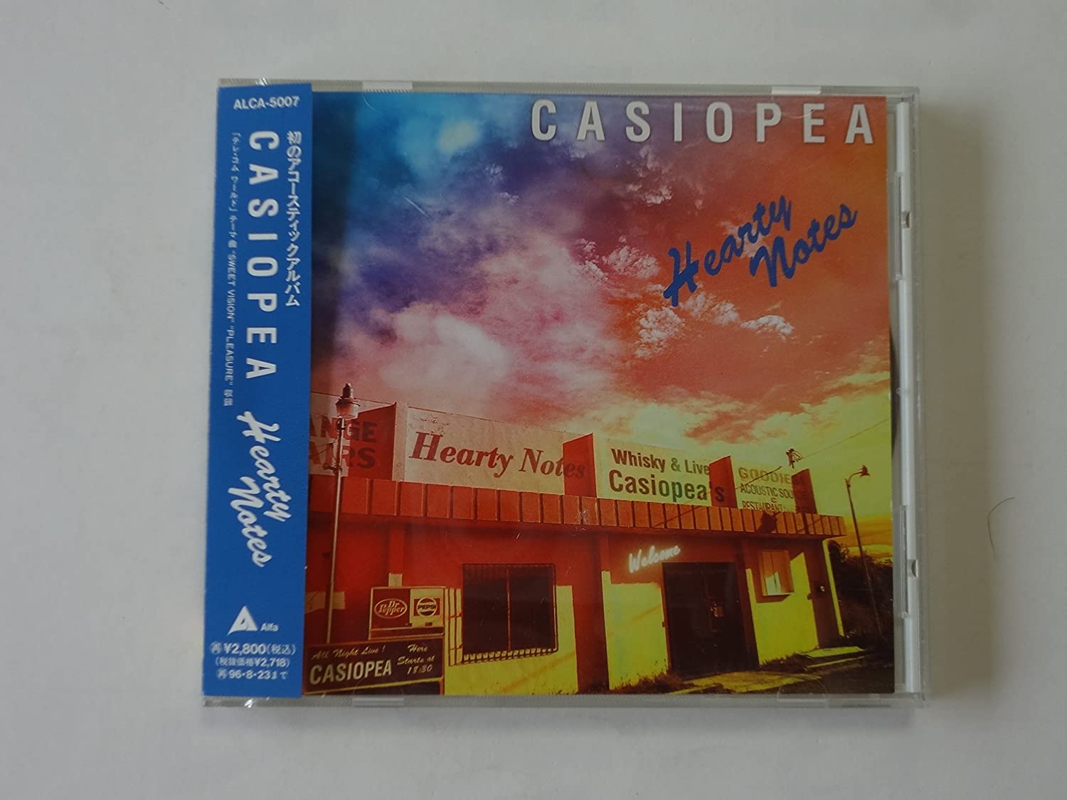 

CD CASIOPEA - Hearty Notes ALCA5007 Alfa Japan Jazz Used