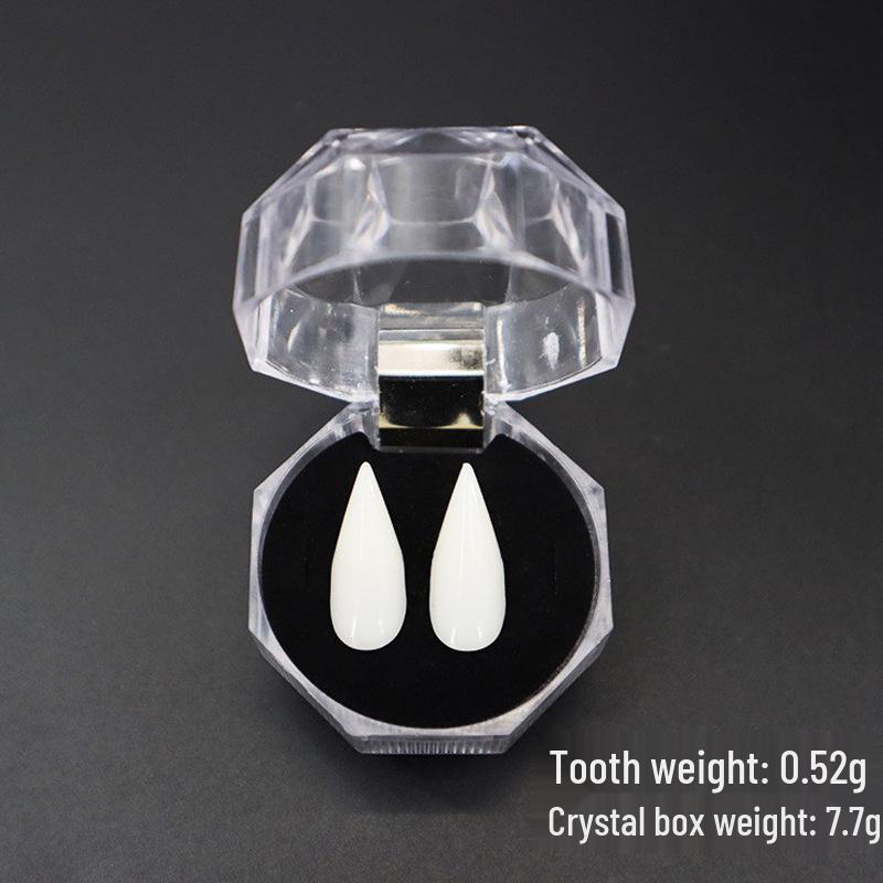 Vampire Fangs Resin Cosplay Teeth for Halloween and Fairy Role-Playing Makeup