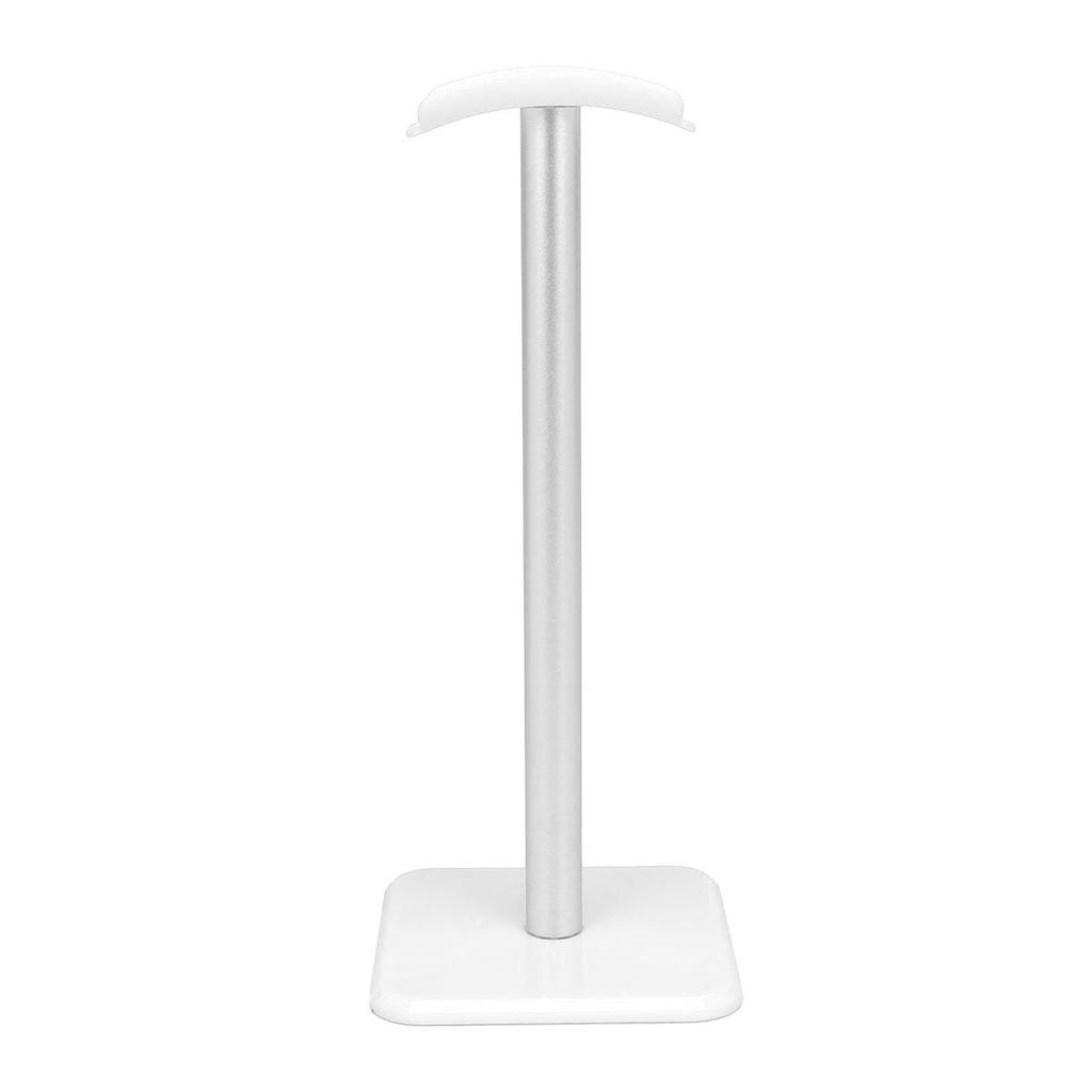 Headphone Stand Rounded Corner Anti Slip Base TPU Tray Sturdy Metal Bar Headset Holder for Home