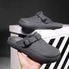 Fashion Shevalues Men Waterproof Garden Shoe Adjustable Sandals Men Clogs Slides Fashion EVA Insole Men Mules Slippers With Arch Support