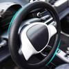 AUTOXBERT Silicone Steering Wheel Cover Breathable Non-Slip Car Steering Wheel Protector Car Accessory Decoration Universal Fits Most Cars, SUVs,