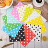 20Pcs/bag Polka Dot Printed Disposable Table Dinner Tissue Napkins Paper Restaurant Holiday Party Decoration