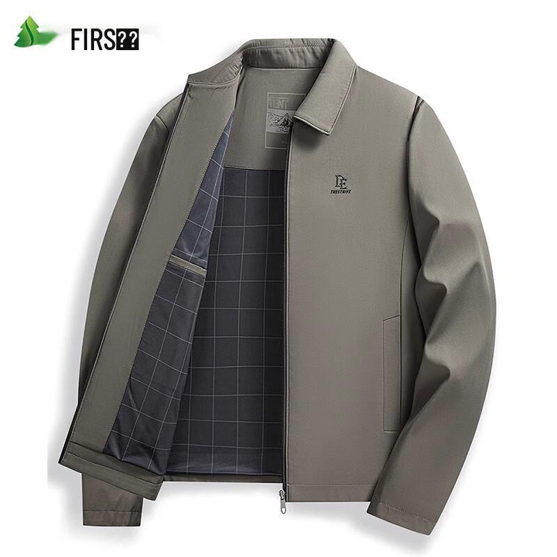 FIRS Men's Lapel Long Sleeve Business Casual Jacket