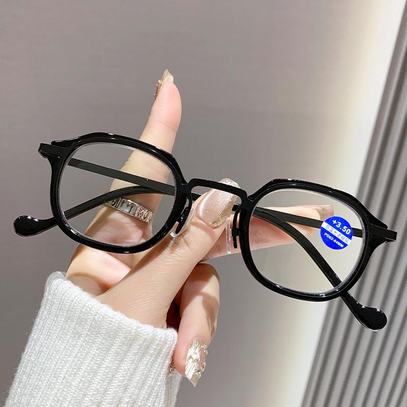 Anti-Blue Light Retro Round HD Reading Glasses