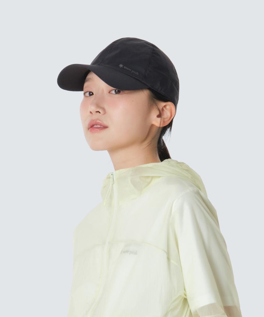 SNOWPEAK APPAREL Pertex Lightweight Ball Cap (S26Mutbc01) Dark Charcoal
