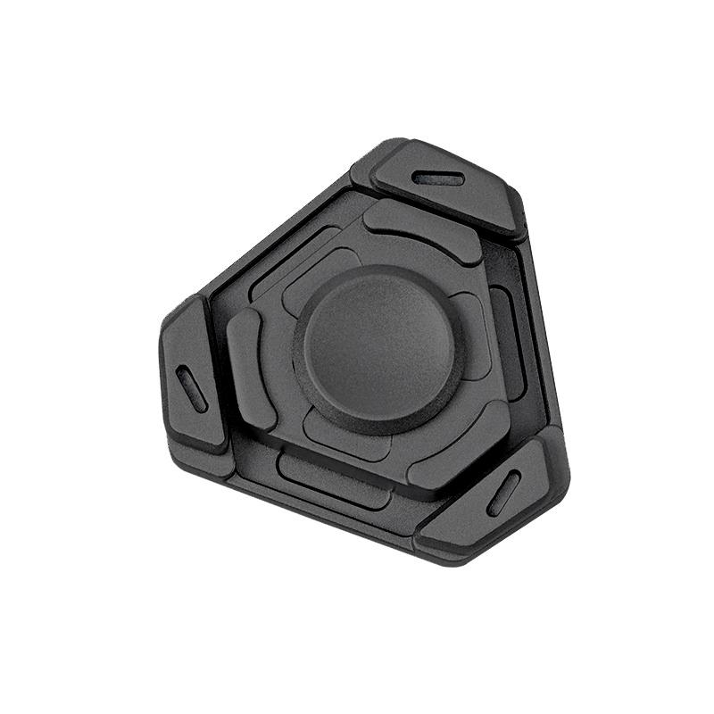 

1 шт. Edc Слайдер для кончиков пальцев Вечный двигатель Гироскоп Игрушки для кончиков пальцев Снижающий давление Гироскоп Металлический слайдер Вращатель для пальцев чёрный