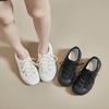 New Korean Version of Spring Canvas Shoes for Female Students Breathable Casual Shoes Internet Celebrity Street Photography White Shoes