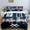 Fashion K-POP Singer M-MONSTAS X Bedding Sets Exquisite Bed Supplies Set Duvet Cover Bed Comforter Set Bedding Set Kids Gift