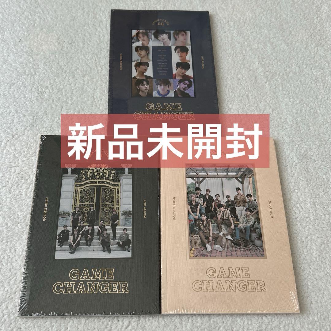 

[USED] GOLDEN CHILD GAME CHANGER Album Trading Card