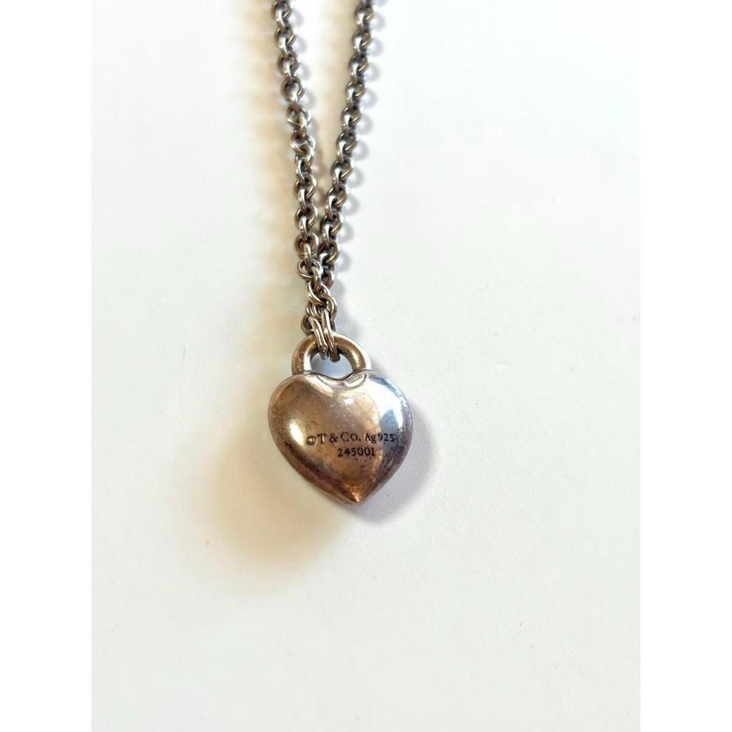 Used Final price reduction / TIFFANY&Co. Tiffany Return to Heart Tag Necklace Silver 925